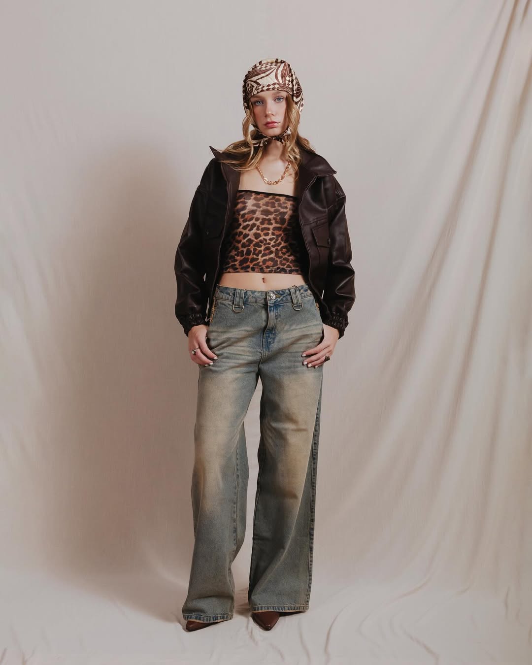 JACKET VAQUERO MARRON