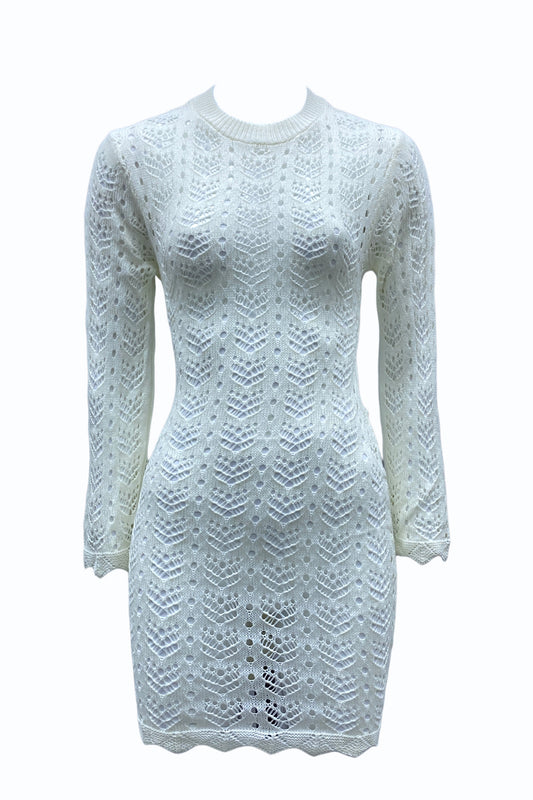 KNIT SV DRESS GEORGINA