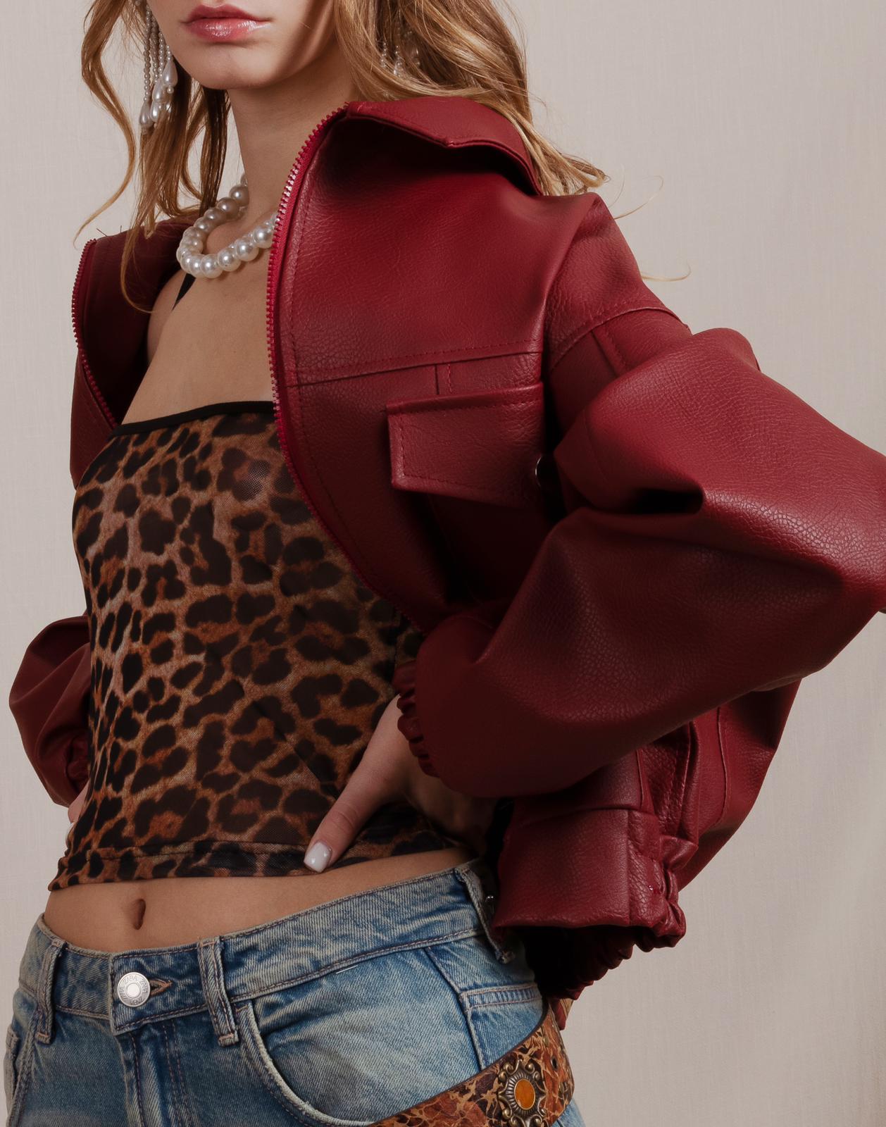 JACKET VAQUERO CHERRY
