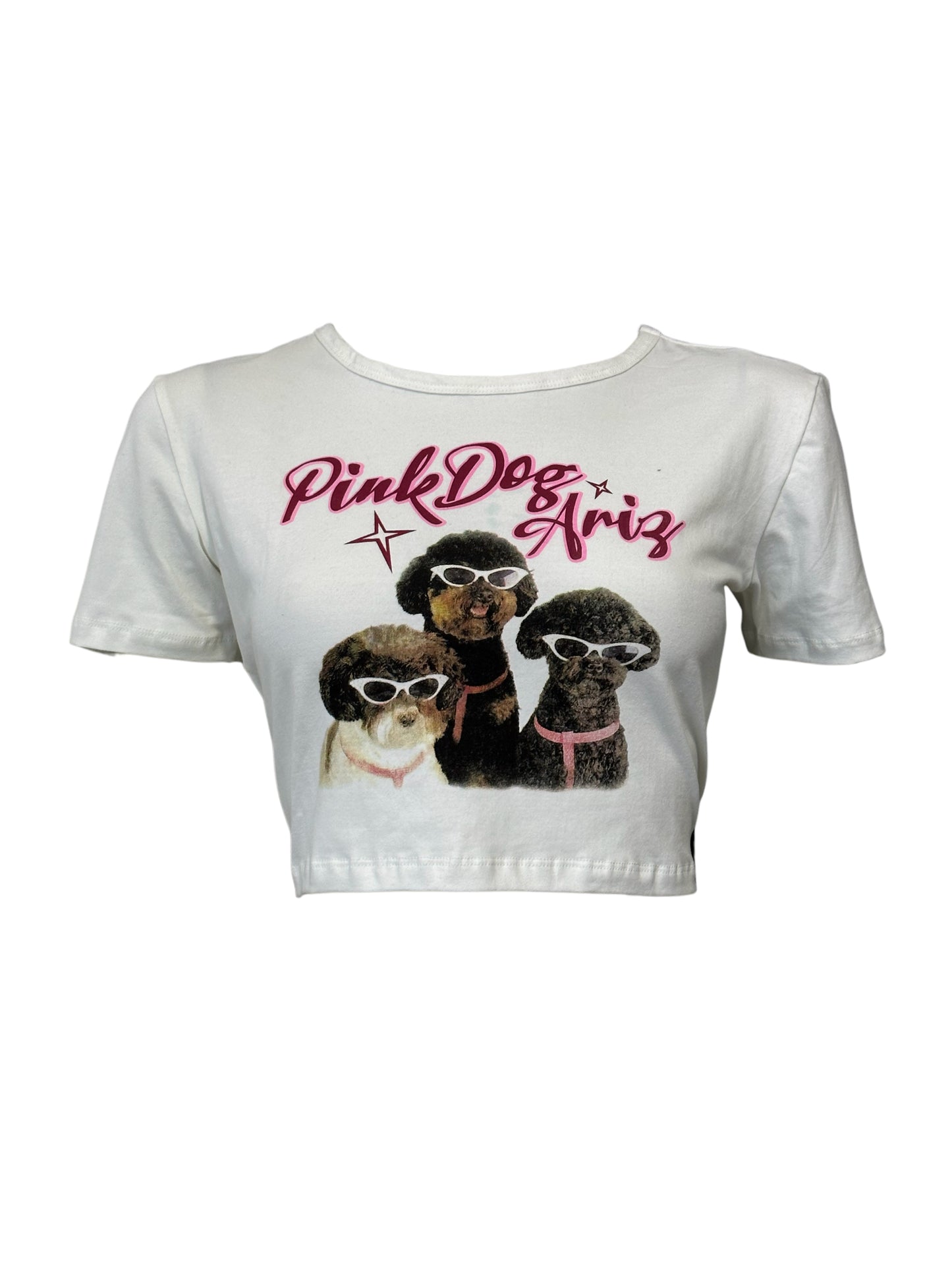 T-SHIRT PINK DOG ARIZ
