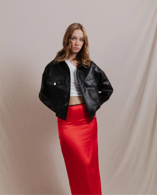 JACKET VAQUERO NEGRO