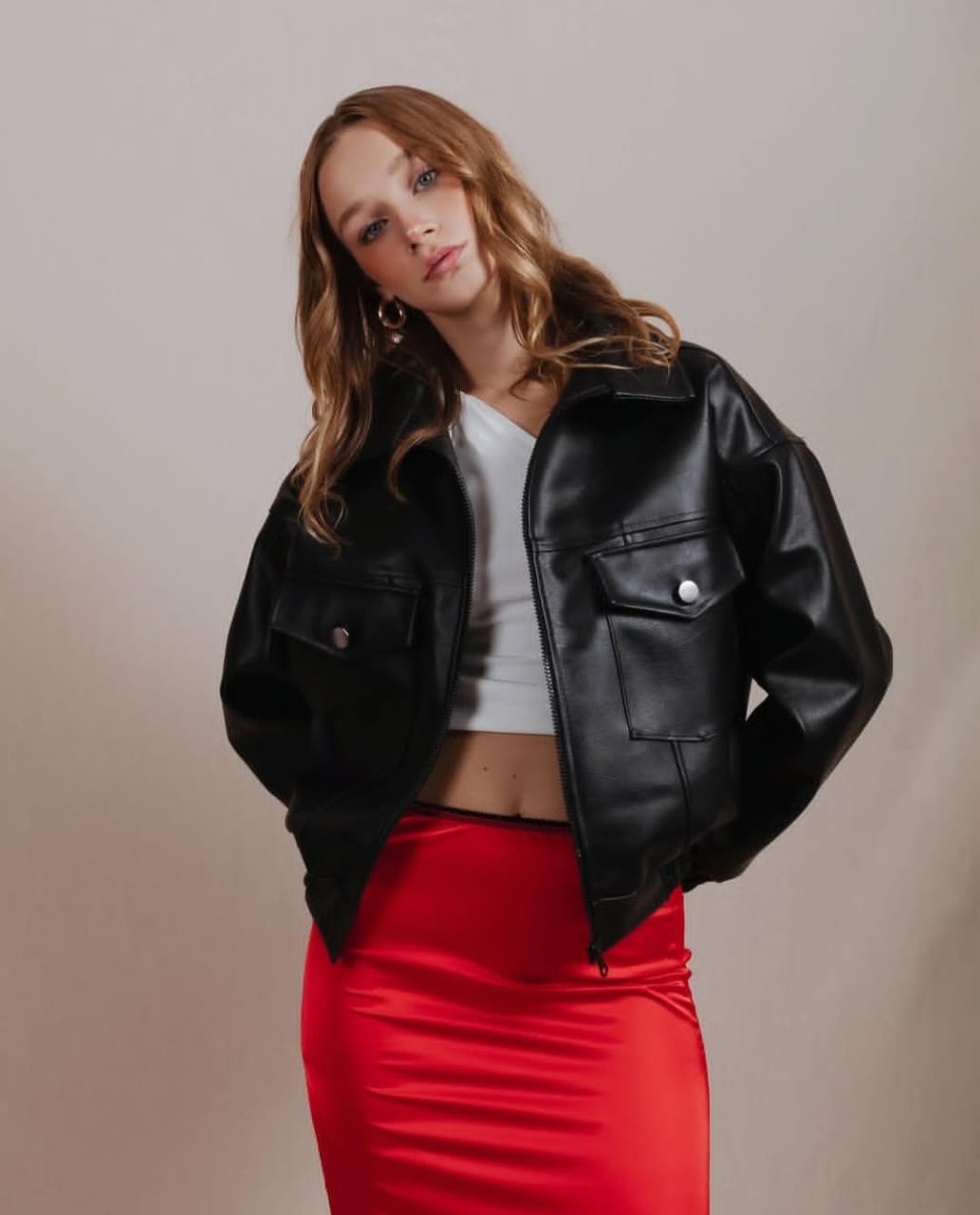 JACKET VAQUERO NEGRO