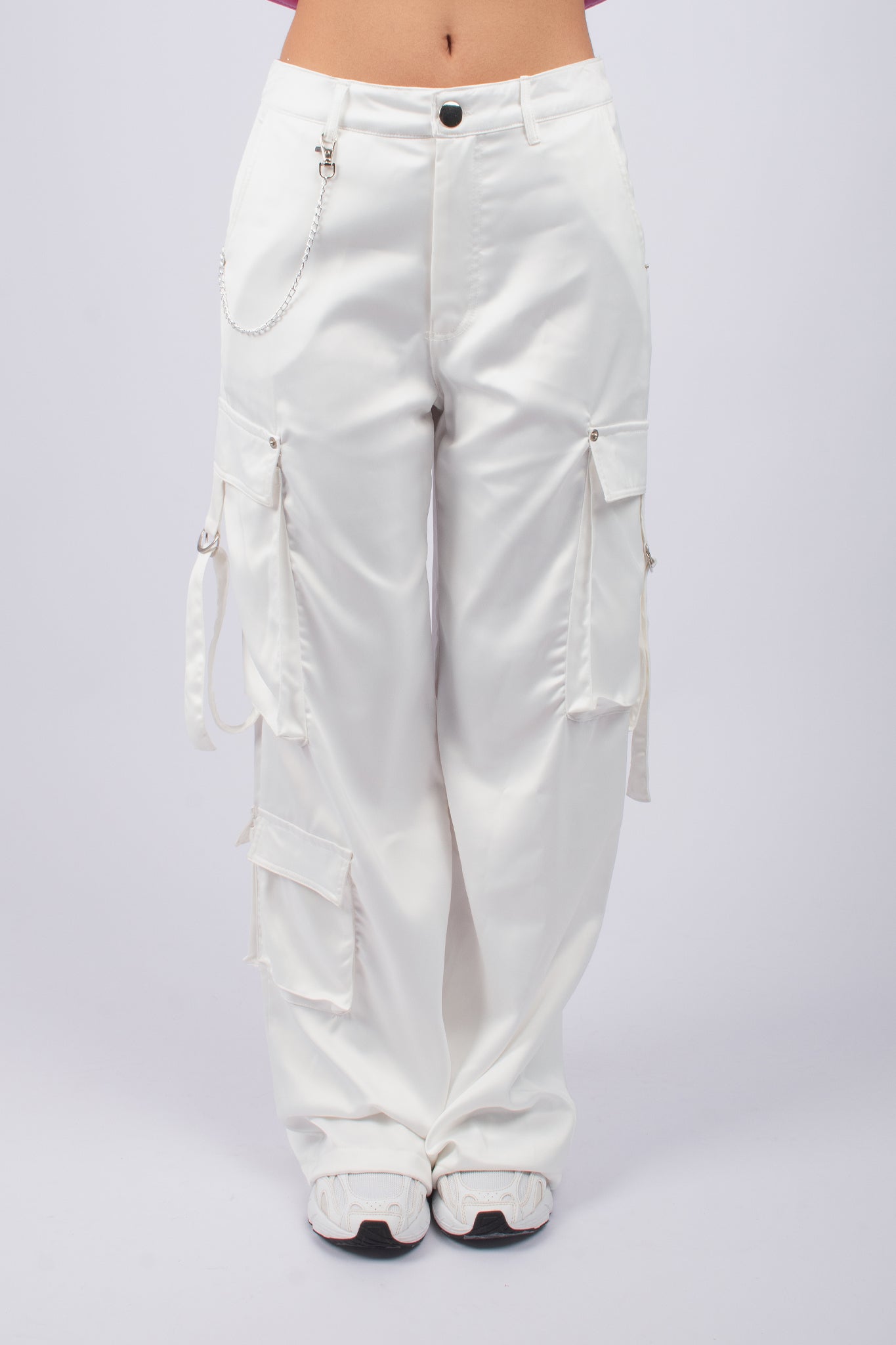 PANT CARGO MAVERICK WHITE